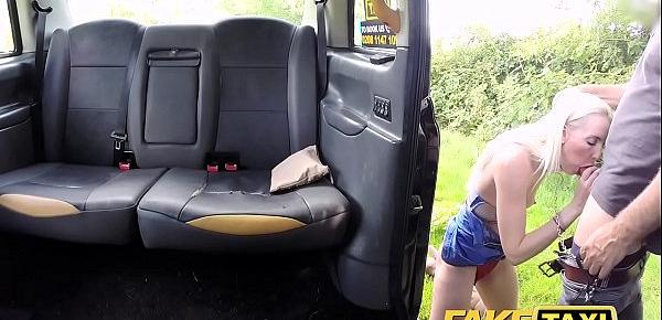  Fake Taxi Golden shower for hot lady followed by some kinky anal sex
